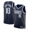 Maglia Dallas Mavericks Jordan Dorian Finney-Smith 10 Statement Edition Swingman Navy - Uomo