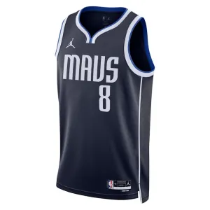 Maglia Dallas Mavericks Jordan Josh Green 8 Statement Edition Swingman Navy - Uomo