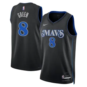 Maglia Dallas Mavericks Josh Green City Edition 2023-24 Swingman Nero - Uomo