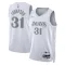 Maglia Dallas Mavericks Klay Thompson City Edition 2024-25 Swingman Bianco - Uomo