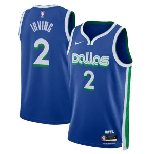 Maglia Dallas Mavericks Kyrie Irving 2 City Edition 2022-23 Swingman Blu - Uomo