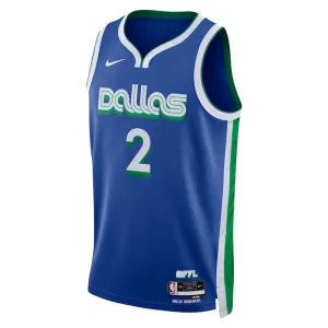 Maglia Dallas Mavericks Kyrie Irving 2 City Edition 2022-23 Swingman Blu - Uomo