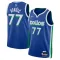 Maglia Dallas Mavericks Luka Doncic 77 City Edition 2022-23 Swingman Blu - Uomo