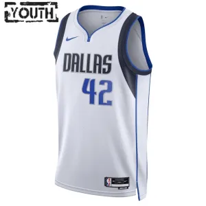 Maglia Dallas Mavericks Maximilian Kleber 42 Association Edition Swingman Bianco - Bambino