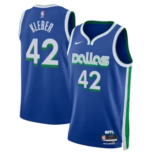 Maglia Dallas Mavericks Maximilian Kleber 42 City Edition 2022-23 Swingman Blu - Uomo