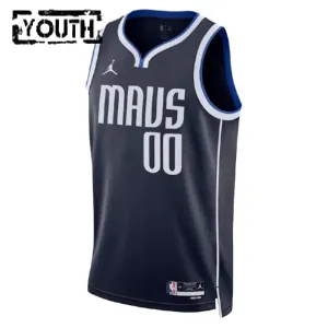 Maglia Dallas Mavericks Personalizzata Statement Edition Swingman Nero - Bambino