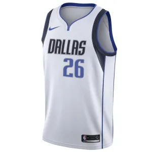 Maglia Dallas Mavericks Spencer Dinwiddie 26 Association Edition Swingman Bianco - Uomo