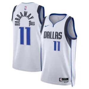 Maglia Dallas Mavericks Tim Hardaway JR 11 Association Edition Swingman Bianco - Uomo