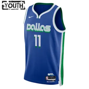 Maglia Dallas Mavericks Tim Hardaway JR 11 City Edition 2022-23 Swingman Blu - Bambino