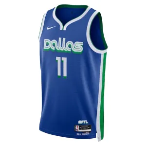 Maglia Dallas Mavericks Tim Hardaway JR 11 City Edition 2022-23 Swingman Blu - Uomo