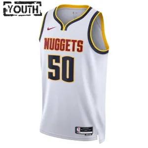 Maglia Denver Nuggets Aaron Gordon 50 Association Edition Swingman Bianco - Bambino