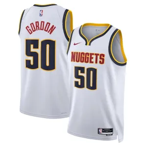 Maglia Denver Nuggets Aaron Gordon 50 Association Edition Swingman Bianco - Uomo