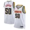 Maglia Denver Nuggets Aaron Gordon 50 Association Edition Swingman Bianco - Uomo