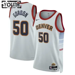 Maglia Denver Nuggets Aaron Gordon 50 City Edition 2022-23 Swingman Grigio - Bambino