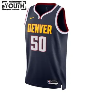Maglia Denver Nuggets Aaron Gordon 50 Icon Edition Swingman Navy - Bambino
