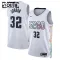 Maglia Denver Nuggets Aaron Gordon City Edition 2024-25 Swingman Bianco - Bambino