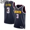 Maglia Denver Nuggets Bones Hyland 3 Icon Edition Swingman Navy - Bambino