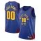 Maglia Denver Nuggets Jordan Personalizzata Statement Edition Swingman Blu - Uomo