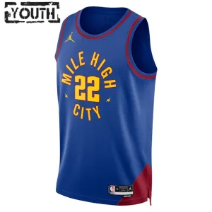 Maglia Denver Nuggets Jordan Zeke Nnaji 22 Statement Edition Swingman Blu - Bambino