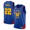 Maglia Denver Nuggets Jordan Zeke Nnaji 22 Statement Edition Swingman Blu - Uomo