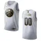 Maglia Denver Nuggets Limited Personalizzata Golden Edition Swingman Bianco - Uomo