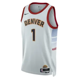 Maglia Denver Nuggets Michael Porter JR 1 City Edition 2022-23 Swingman Grigio - Uomo