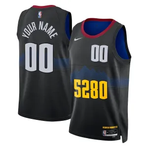 Maglia Denver Nuggets Personalizzata City Edition 2023-24 Swingman - Uomo