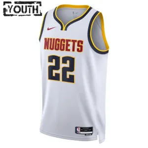 Maglia Denver Nuggets Zeke Nnaji 22 Association Edition Swingman Bianco - Bambino