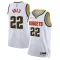 Maglia Denver Nuggets Zeke Nnaji 22 Association Edition Swingman Bianco - Uomo