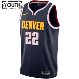 Maglia Denver Nuggets Zeke Nnaji 22 Icon Edition Swingman Navy - Bambino