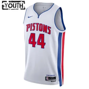 Maglia Detroit Pistons Bojan Bogdanovic 44 Association Edition Swingman Bianco - Bambino