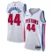 Maglia Detroit Pistons Bojan Bogdanovic 44 Association Edition Swingman Bianco - Uomo