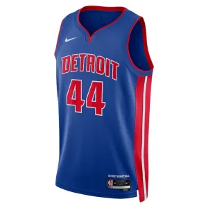 Maglia Detroit Pistons Bojan Bogdanovic 44 Icon Edition Swingman Blu - Uomo