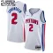 Maglia Detroit Pistons Cade Cunningham 2 Association Edition Swingman Bianco - Bambino
