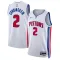 Maglia Detroit Pistons Cade Cunningham 2 Association Edition Swingman Bianco - Uomo