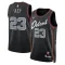 Maglia Detroit Pistons Jaden Ivey City Edition 2023-24 Swingman Nero - Uomo