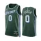 Maglia Detroit Pistons jalen duren 0 City Edition 2022-23 Swingman Verde - Uomo
