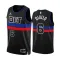 Maglia Detroit Pistons Jordan Hamidou Diallo 6 Statement Edition Swingman Nero - Uomo