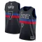 Maglia Detroit Pistons Jordan Killian Hayes 7 Statement Edition Swingman Nero - Uomo