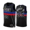 Maglia Detroit Pistons Jordan Marvin Bagley III 35 Statement Edition Swingman Nero - Uomo