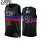 Maglia Detroit Pistons Jordan Saddiq Bey 41 Statement Edition Swingman Nero - Bambino