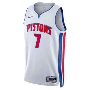 Maglia Detroit Pistons Killian Hayes 7 Association Edition Swingman Bianco - Uomo