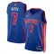 Maglia Detroit Pistons Killian Hayes 7 Icon Edition Swingman Blu - Uomo