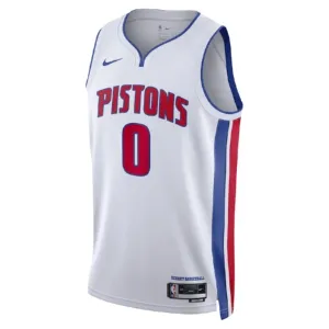 Maglia Detroit Pistons Personalizzata Association Edition Swingman Bianco - Uomo