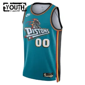 Maglia Detroit Pistons Personalizzata Classic Edition 2022-23 Swingman Teal - Bambino