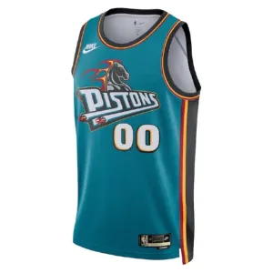 Maglia Detroit Pistons Personalizzata Classic Edition 2022-23 Swingman Teal - Uomo