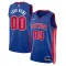 Maglia Detroit Pistons Personalizzata Icon Edition Swingman Blu - Uomo