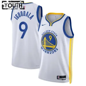 Maglia Golden State Warriors Andre Iguodala 9 Association Edition Swingman Bianco - Bambino