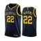 Maglia Golden State Warriors Andrew Wiggins 22 Jordan Statement Edition Swingman Navy - Uomo