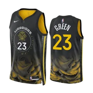 Maglia Golden State Warriors Draymond Green 23 City Edition 2022-23 Swingman Nero - Uomo Maglia Golden State Warriors Draymond Green 23 City Edition 2022-23 Swingman Nero - Uomo